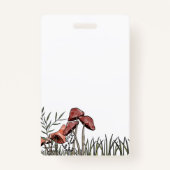 Badge Champ champignon (Devant)