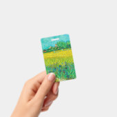 Badge Champ de Van Gogh avec Iris près d'Arles (Manuel / portable)