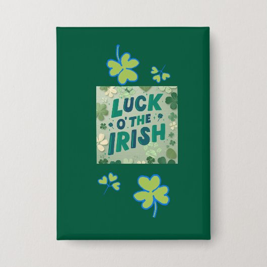 Badge Chance aux Irlandais (Recto)
