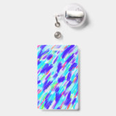 Badge Chaos Coloré (Arrière avec rétractable)