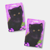 Badge Chat de Gustav Klimt (Avant & arrière)