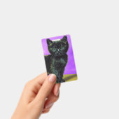 Badge Chat de style Van Gogh (Manuel / portable)