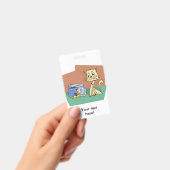 Badge Chat et cuvette de poisson (Manuel / portable)