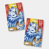 Badge Chat et ses chatons (Avant & arrière)