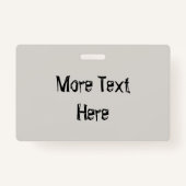 Badge Chat et souris avec des personnages de dessin amus (Dos)