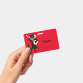 Badge Chat jouant du Banjo Thunder_Cove (Manuel / portable)