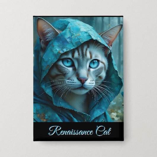 Badge Chat Renaissance (Recto)