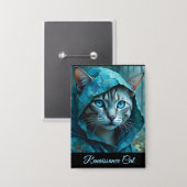 Badge Chat Renaissance (Recto/Verso)