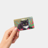 Badge Chat smoking Gustav Klimt (Manuel / portable)