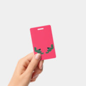 Badge Chaton avec des feuilles (Manuel / portable)