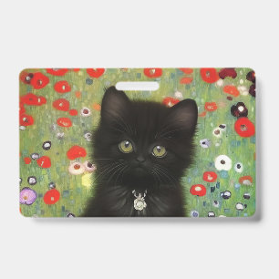Badge Chaton de Gustav Klimt