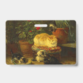 Badge Chatons au jeu (Arrière)