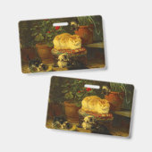 Badge Chatons en train de jouer (Avant & arrière)