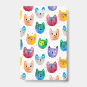 Badge Chats aquarelles et amis (Arrière)