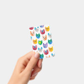 Badge Chats et amis à l'aquarelle (Manuel / portable)