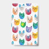 Badge Chats et amis à l'aquarelle (Arrière)