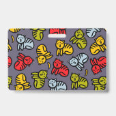 Badge Chats plus bananes (Arrière)