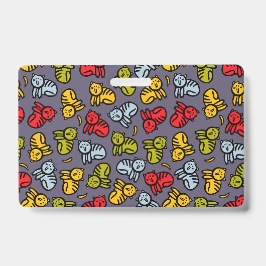 Badge Chats plus bananes (Avant)