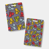 Badge Chats plus bananes (Avant & arrière)
