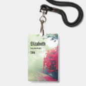 Badge Chemins de fer Misty Photo Pittoresque (Back with Lanyard)