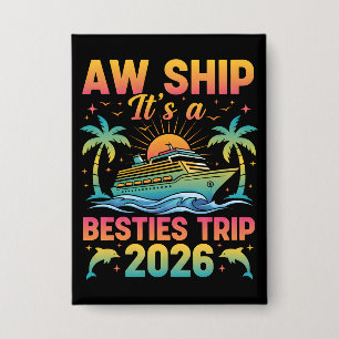 Badge Chemise de voyage pour filles Aw Ship C'est un voy