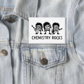Badge Chemistry Rocks Science Rock Band (Insitu)