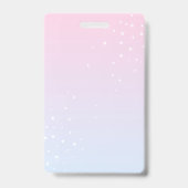 Badge Cheval avec étoile blanche (Arrière)