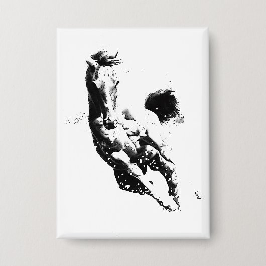 Badge Cheval de course (Recto)