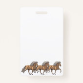 Badge Cheval islandais Elska à Tolt (Devant)