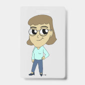Badge chibi (Arrière)