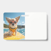 Badge chien chihuahua (Avant)