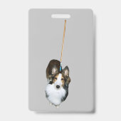 Badge Chien Serpillière (Arrière)