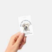Badge Chien Trainer Puppy Photo QR Code (Manuel / portable)