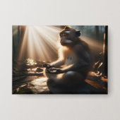 Badge Chill Monkey Button (Recto)