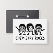 Badge Chimie Rocks Science Rock Band (Recto/Verso)