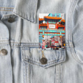 Badge Chinatown à Washington DC. USA (Insitu)
