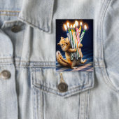 Badge Chipmunk Birthday Candles (Insitu)