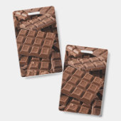 Badge Chocolat (Avant & arrière)