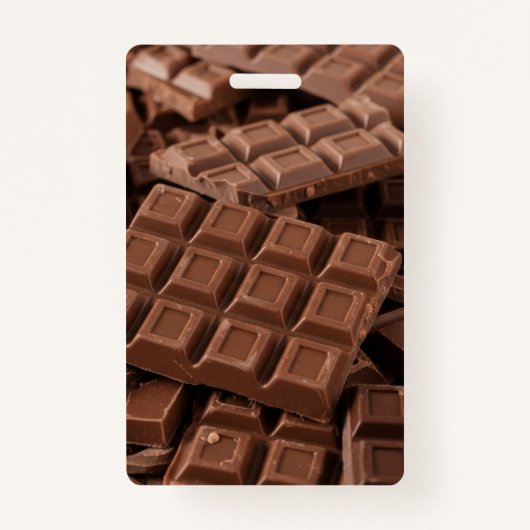 Badge Chocolat (Dos)