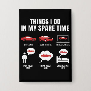 Badge Choses que je fais pendant mon temps libre T-shirt