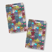 Badge Chouette dans la couronne (Avant & arrière)