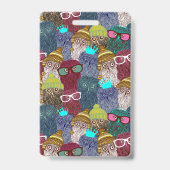 Badge Chouette dans la couronne (Arrière)