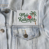 Badge Christmas Family Mele Kalikimaka Hawaii Beach  (Insitu)