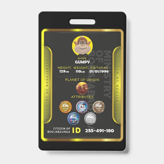 Badge citoyen (Avant)