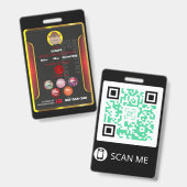 Badge citoyen (Recto et verso)