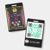 Badge citoyen (Recto et verso)