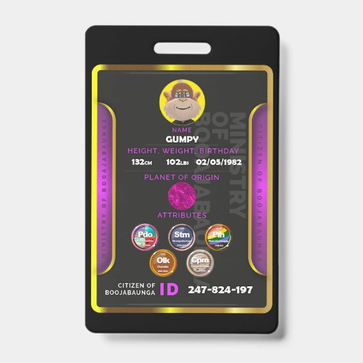 Badge citoyen (Face)