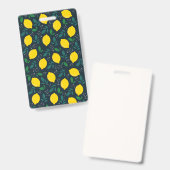 Badge Citron (Avant & arrière)