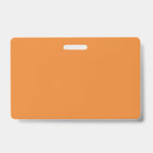 Badge Citrouille rose Jack o'lantern Halloween Thunder_C (Arrière)