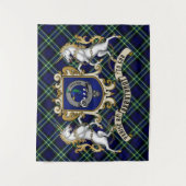 Badge Clan Arbuthnot & Tapisserie Tartan (Devant)